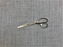 Load image into Gallery viewer, 1.5 Yds Designer Gray Woven Heavy Duty Belgian Linen MCM Mid Century Modern Upholstery Fabric