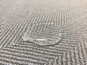 Westbury Textiles Beaumont Herringbone Pewter Gray Geometric Mid Century Modern Stain Repellent Upholstery Fabric