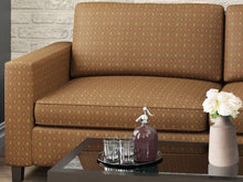 Load image into Gallery viewer, Heavy Duty Geometric Diamond Brown Beige Gold Green Pink Upholstery Drapery Fabric