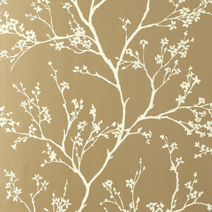 Schumacher Twiggy Wallpaper 5003341 / Champagne