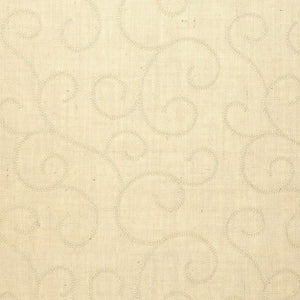 Schumacher Adhafera Scroll Wallpaper 5003540 / Oatmeal