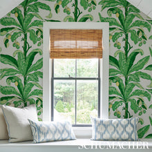 Load image into Gallery viewer, Schumacher Blair House Palm Wallpaper 5004064 / Green