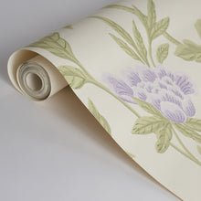 Load image into Gallery viewer, Schumacher Whitney Floral Wallpaper 5004384 / Lavendar
