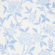 Load image into Gallery viewer, Schumacher Whitney Floral Wallpaper 5004385 / Blue