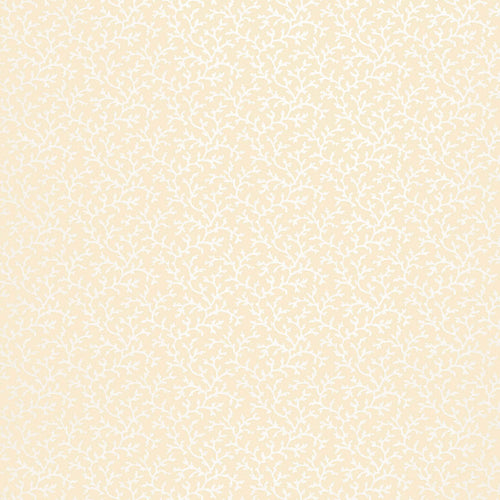 Schumacher Coral Vine Wallpaper 5004410 / Parchment