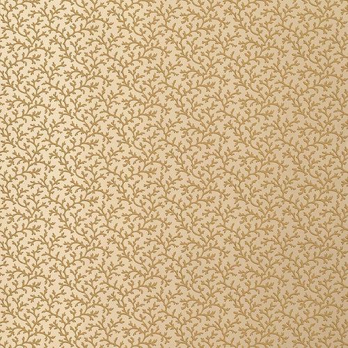 Schumacher Coral Vine Wallpaper 5004416 / Burnished Gold