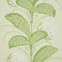 Load image into Gallery viewer, Schumacher Hydrangea Drape Wallpaper 5004456 / Green
