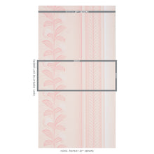 Load image into Gallery viewer, Schumacher Hydrangea Drape Wallpaper 5004458 / Blush
