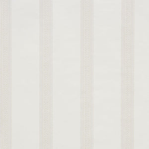 Schumacher Lorraine Stripe Wallpaper 5004585 / Linen