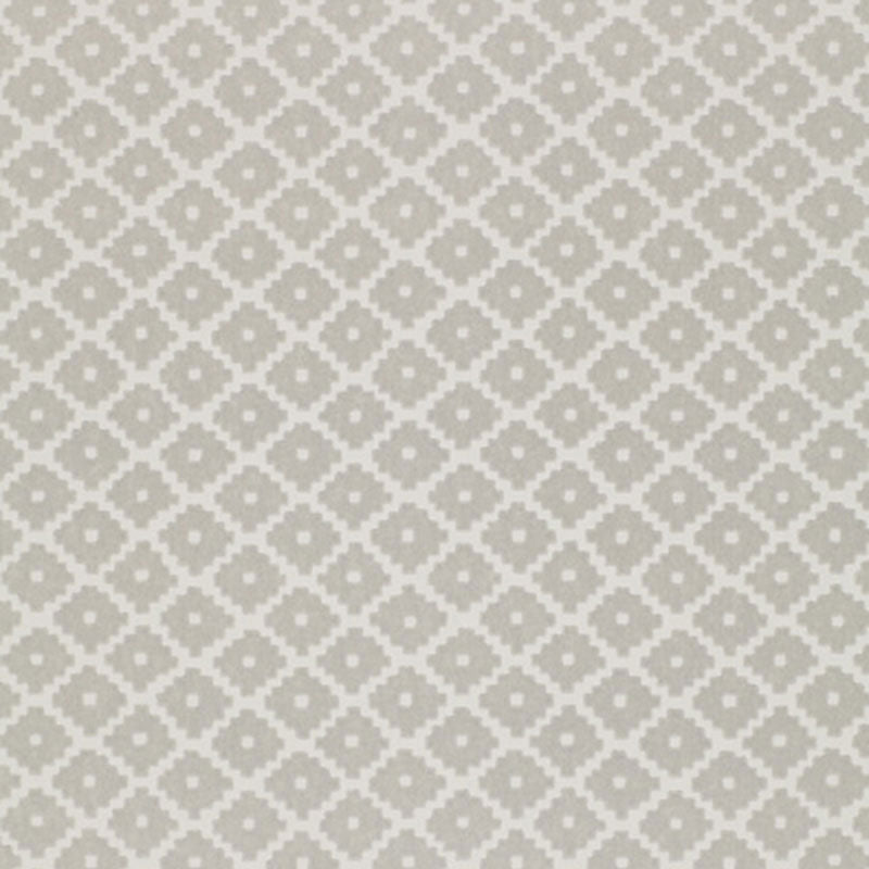 Schumacher Ziggurat Wallpaper 5004742 / Silver