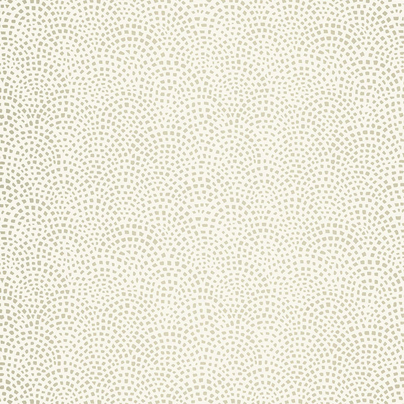 Schumacher Mosaic Wallpaper 5005040 / Silver