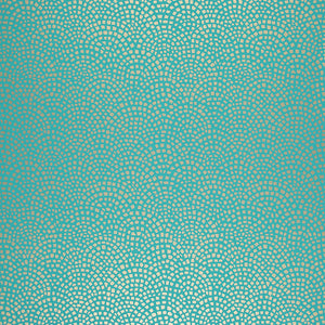 Schumacher Mosaic Wallpaper 5005043 / Turquoise