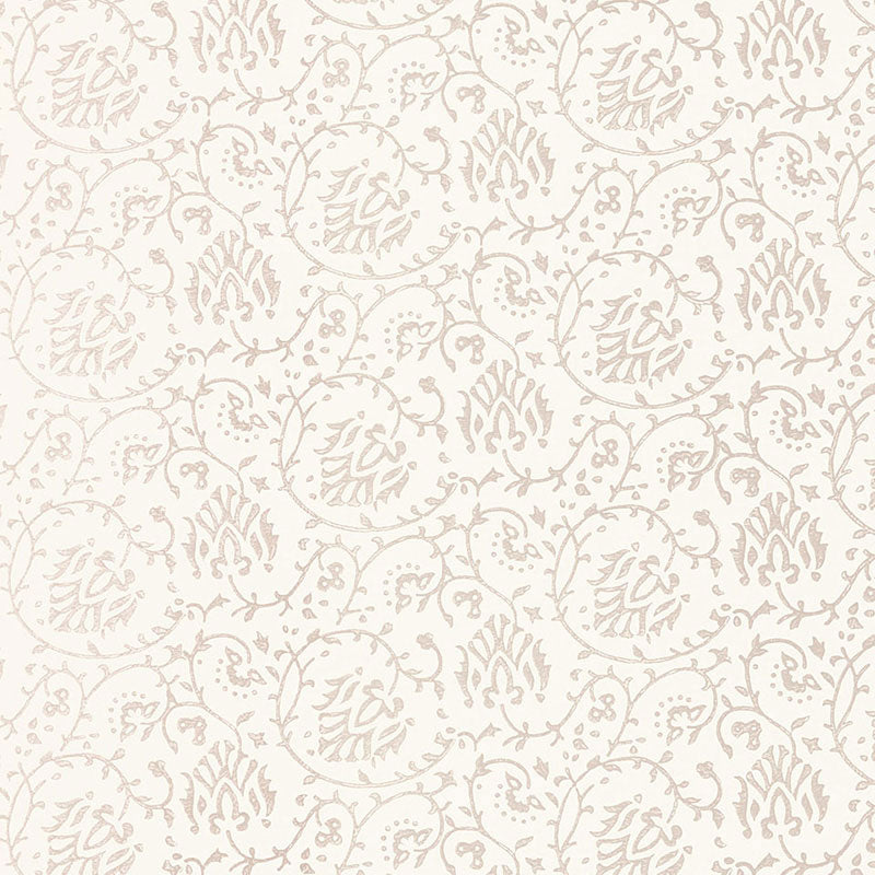 Schumacher Sarana Vine Wallpaper 5005270 / Oyster