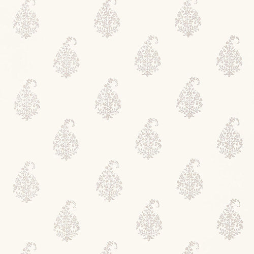 Schumacher Kerala Paisley Wallpaper 5005280 / Oyster