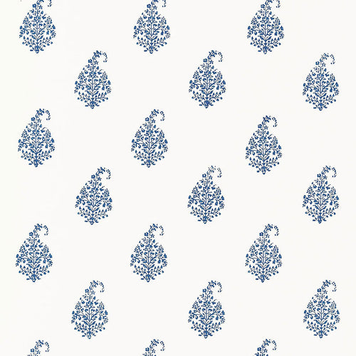 Schumacher Kerala Paisley Wallpaper 5005281 / Delft