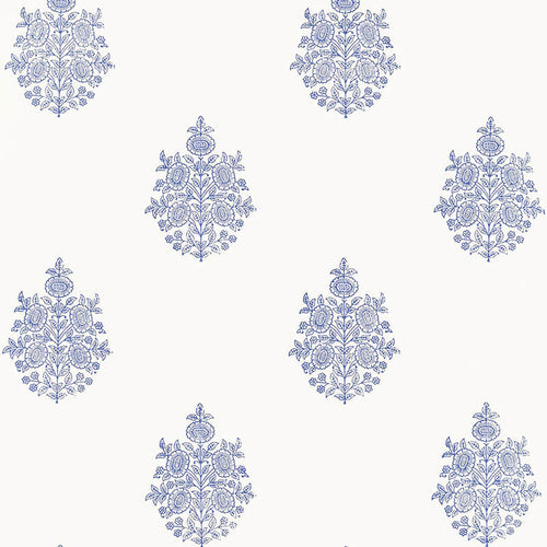 Schumacher Asara Flower Wallpaper 5005321 / Delft