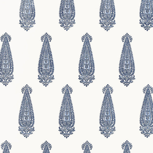 Schumacher Katara Paisley Wallpaper 5005331 / Delft