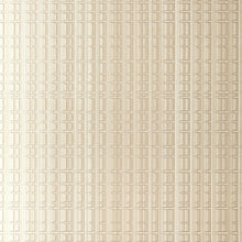 Load image into Gallery viewer, Schumacher Urban Stripe Wallpaper 5005641 / Silvered Taupe