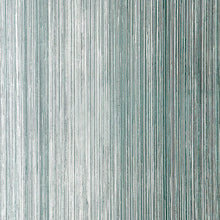 Load image into Gallery viewer, Schumacher Metallic Strie Wallpaper 5005713 / Turquoise