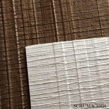 Load image into Gallery viewer, Schumacher Origami Stripe Wallpaper 5005730 / Pearl