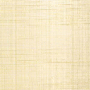 Schumacher Brushed Plaid Wallpaper 5005780 / White Gold