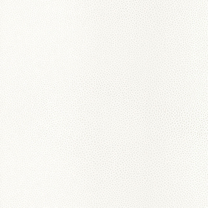 Schumacher Shagreen Wallpaper 5005850 / White Pearl