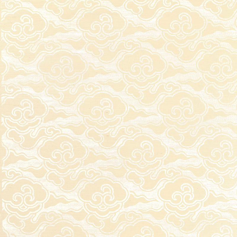 Schumacher Cirrus Clouds Wallpaper 5006061 / Blanched
