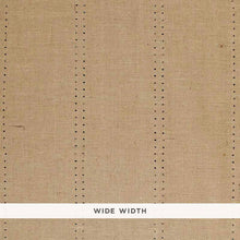 Load image into Gallery viewer, Schumacher Stud Stripe Wallpaper 5006111 / Natural / Bronze