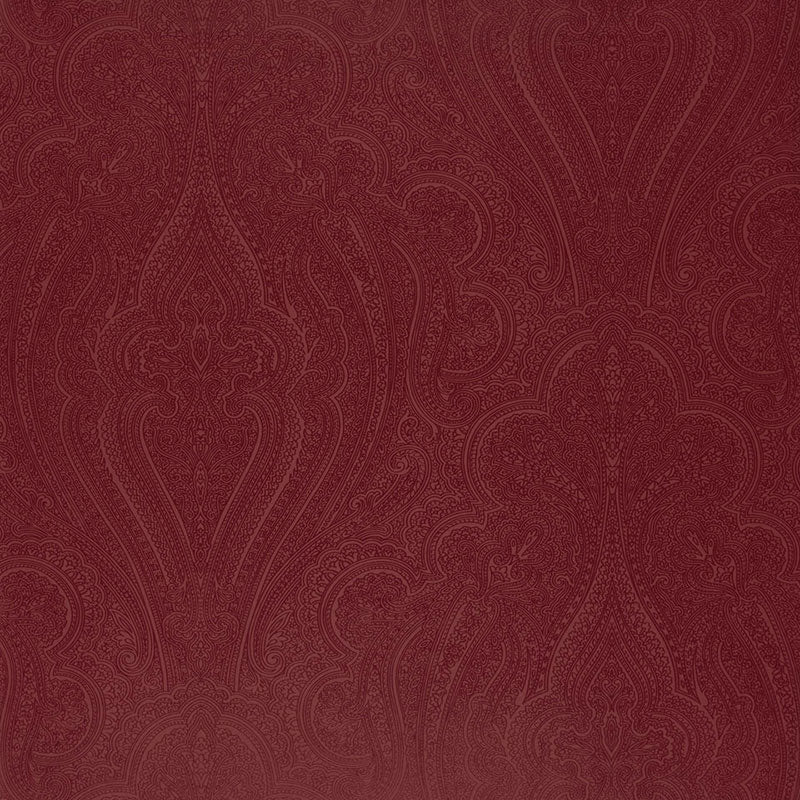 Schumacher Breckenridge Paisley Wallpaper 5006240 / Bordeaux
