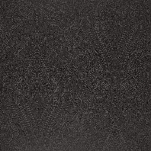 Schumacher Breckenridge Paisley Wallpaper 5006243 / Charcoal