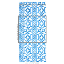 Load image into Gallery viewer, Schumacher Zanzibar Trellis Wallpaper 5006947 / Blue