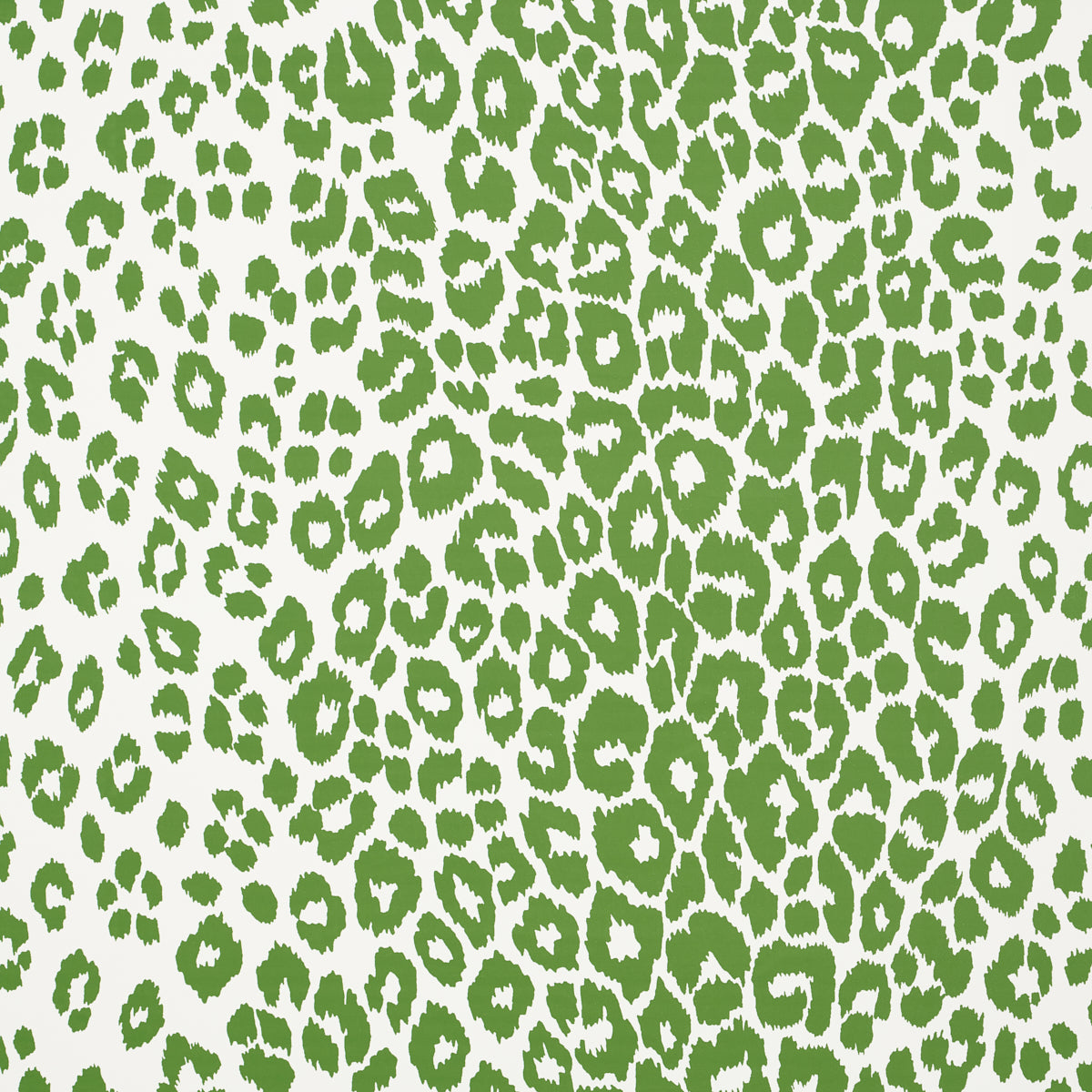Schumacher Iconic Leopard 13.5' x 27 Wallpaper Roll Color: Ink