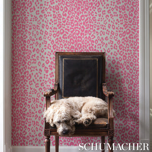 Schumacher Iconic Leopard Wallpaper 5007016 / Pink