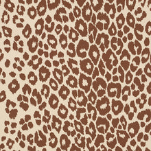 Load image into Gallery viewer, Schumacher Iconic Leopard Wallpaper 5007019 / Brown On Neutral