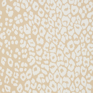 Schumacher Iconic Leopard Wallpaper 5007020 / Ivory on neutral