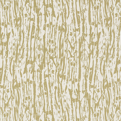Schumacher Tree Texture Wallpaper 5007471 / Pale Gold