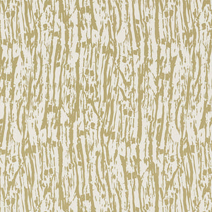 Schumacher Tree Texture Wallpaper 5007471 / Pale Gold