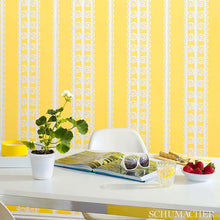Load image into Gallery viewer, Schumacher Wicker Stripe Wallpaper 5007723 / Lovely Day