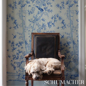 Schumacher Brighton Pavilion Wallpaper 5007745 / Green