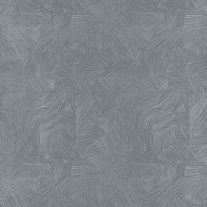 Schumacher Labyrinth Metallic Wallpaper 5007770 / Mercury