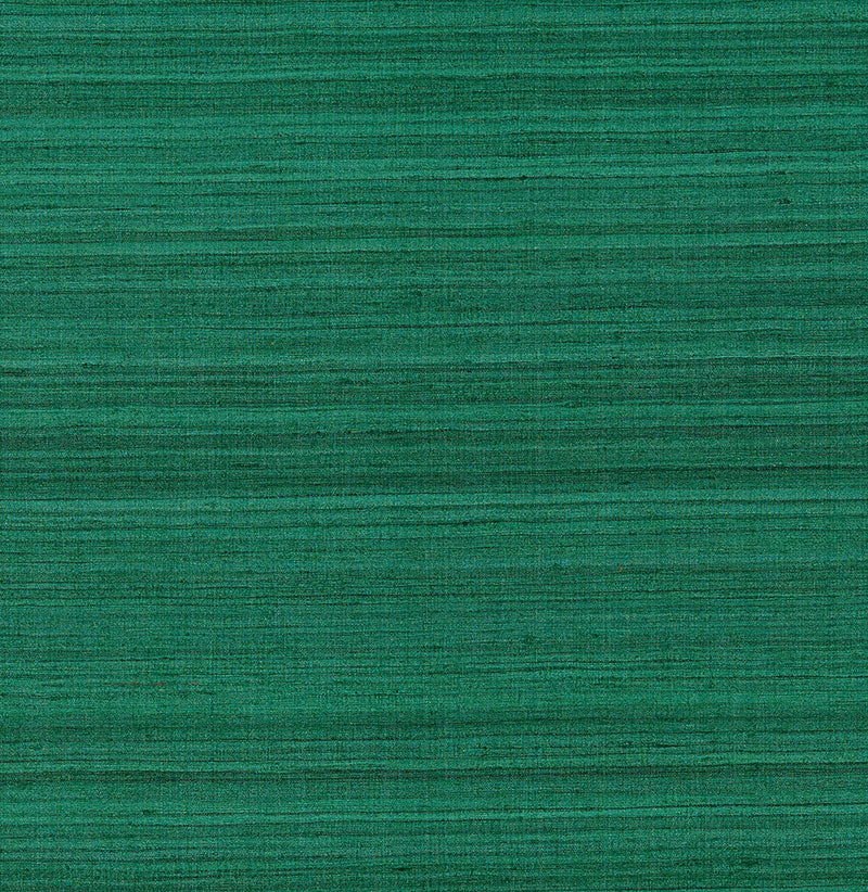 Schumacher Shaded Silk Wallpaper 5007864 / Emerald