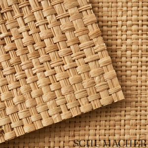 Schumacher Nakara Wallpaper 5007940 / Natural