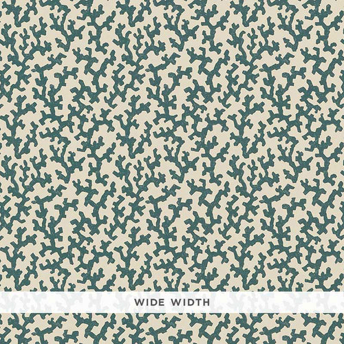 Schumacher Folly Wallpaper 5008005 / Peacock Blue