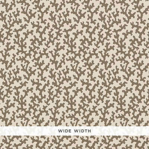 Schumacher Folly Wallpaper 5008006 / Berber Brown