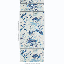 Load image into Gallery viewer, Schumacher Lotus Garden Wallpaper 5008435 / Porcelain
