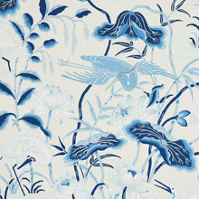 Load image into Gallery viewer, Schumacher Lotus Garden Wallpaper 5008435 / Porcelain