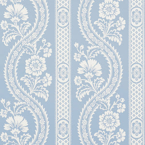 Schumacher Versailles Wallpaper 5008772 / Blue