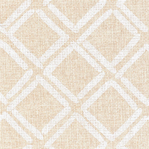 Schumacher Dina Paperweave Wallpaper 5008861 / Natural