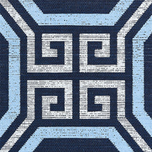 Load image into Gallery viewer, Schumacher Octavia Sisal Wallpaper 5008933 / Navy