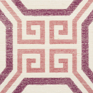 Schumacher Octavia Sisal Wallpaper 5008935 / Cinnabar